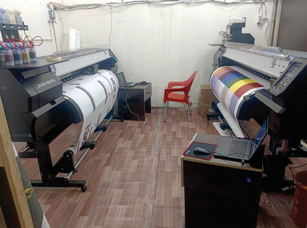Large-format dye-sublimation printers at MSSONS