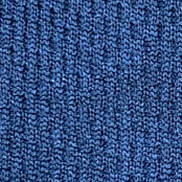 Navy ribbed performance knit sports fabric